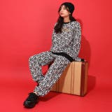 親子お揃い モノグラムロングパンツ 1044A (トップス別売り) | BABYDOLL | 詳細画像7 