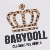 親子お揃い BIGヒョウ柄ロゴタイプロンT 1055A | BABYDOLL | 詳細画像15