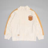 オフホワイト | 親子お揃い パイピングベロアジャケット 1057K (ボトムス別売り) | BABYDOLL