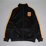 ブラック | 親子お揃い パイピングベロアジャケット 1057A (ボトムス別売り) | BABYDOLL