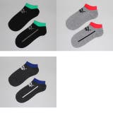 チャコール | WEB限定 PUMA 配色スニーカーソックス 3足セット 1093 | BABYDOLL