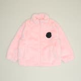 ローズピンク | 親子お揃い バックロゴファーアウター 1110K | BABYDOLL