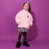 親子お揃い バックロゴファーアウター 1110K | BABYDOLL | 詳細画像4 