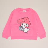 マイメロディ | サンリオ 発泡バックロゴ裏起毛トレーナー 1119K | BABYDOLL
