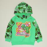 グリーン | 親子お揃い ディズニー トイ・ストーリー アニマル総柄パーカー 1137K | BABYDOLL