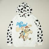ホワイト | 親子お揃い ディズニー トイ・ストーリー アニマル総柄パーカー 1137A | BABYDOLL