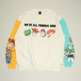 オフホワイト | 親子お揃い ディズニー トイ・ストーリー キャラクタートレーナー 1138A | BABYDOLL