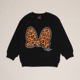 ブラック/ミニー | 親子お揃い ディズニー アニマルモチーフトレーナー 1201K | BABYDOLL