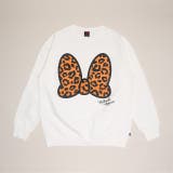 ホワイト/ミニー | 親子お揃い ディズニー アニマルモチーフトレーナー 1201A | BABYDOLL