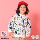 親子お揃い ディズニー カラフル総柄トレーナー 1203K | BABYDOLL | 詳細画像1 