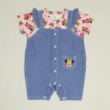 ミニー | ディズニー 総柄サロペット風ロンパース 1209B | BABYDOLL