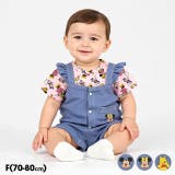 ディズニー 総柄サロペット風ロンパース 1209B | BABYDOLL | 詳細画像1 