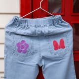 ディズニー レース付フレアデニムロングパンツ 1256K | BABYDOLL | 詳細画像12 