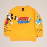 ミッキー＆ドナルド | 親子お揃い ディズニー 袖キャラクタートレーナー 1258K | BABYDOLL