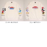 親子お揃い ディズニー 袖キャラクタートレーナー 1258A | BABYDOLL | 詳細画像7 