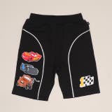 ブラック | ディズニー カーズ ロゴハーフパンツ 1267K | BABYDOLL