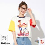親子お揃い ディズニー トイ・ストーリー クレイジー袖Tシャツ 1274A | BABYDOLL | 詳細画像1 