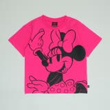 ミニー | 親子お揃い ディズニー WEB限定 BIGフェイスTシャツ 1329K | BABYDOLL