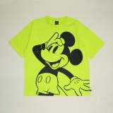 ミッキー | 親子お揃い ディズニー WEB限定 BIGフェイスTシャツ 1329A | BABYDOLL