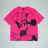 ミニー | 親子お揃い ディズニー WEB限定 BIGフェイスTシャツ 1329A | BABYDOLL