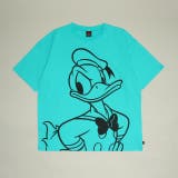 ドナルド | 親子お揃い ディズニー WEB限定 BIGフェイスTシャツ 1329A | BABYDOLL