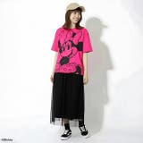 親子お揃い ディズニー WEB限定 BIGフェイスTシャツ 1329A | BABYDOLL | 詳細画像4 