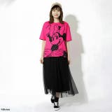 親子お揃い ディズニー WEB限定 BIGフェイスTシャツ 1329A | BABYDOLL | 詳細画像6 