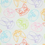 ディズニー WEB限定 ズートピア総柄Tシャツ 1331K | BABYDOLL | 詳細画像8 