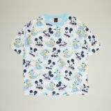 ミッキー&ドナルド | 親子お揃い ディズニー WEB限定 パステル総柄Tシャツ 1332A | BABYDOLL