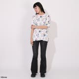 親子お揃い ディズニー WEB限定 パステル総柄Tシャツ 1332A | BABYDOLL | 詳細画像5