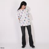 親子お揃い ディズニー WEB限定 パステル総柄Tシャツ 1332A | BABYDOLL | 詳細画像6