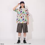 親子お揃い ディズニー カラフル総柄Tシャツ 1333A | BABYDOLL | 詳細画像2 