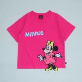 ミニー | ディズニー 手描き風ロゴキャラクターワッペンTシャツ 1334K | BABYDOLL