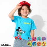 ディズニー 手描き風ロゴキャラクターワッペンTシャツ 1334K | BABYDOLL | 詳細画像1