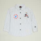 ミッキー | ディズニー ストライプシャツ 1338K | BABYDOLL