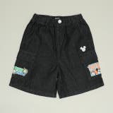 ブラック | ディズニー カーゴハーフパンツ 1353K | BABYDOLL