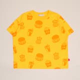 マスタード | WEB限定 総柄Tシャツ 1355K | BABYDOLL