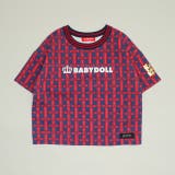 レッド | モノグラムTシャツ 1383K （ボトムス別売） | BABYDOLL