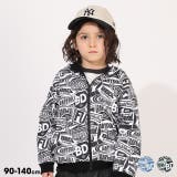 ステッカー総柄ジップパーカー 1386K | BABYDOLL | 詳細画像1