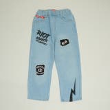 デニム | ラクガキダメージデニムロングパンツ 1388K | BABYDOLL