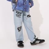 ラクガキダメージデニムロングパンツ 1388K | BABYDOLL | 詳細画像4