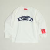 オフホワイト | 親子お揃い チャンキーアーチロゴロンT 1390K | BABYDOLL