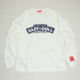 オフホワイト | 親子お揃い チャンキーアーチロゴロンT 1390A | BABYDOLL