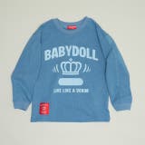 デニム | 親子お揃い 抜染カレッジロンT 1391K | BABYDOLL