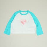 エバーグリーン | ぷっくりプリントラグランロンT 1418K | BABYDOLL