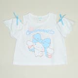 シナモロール | サンリオ 肩開きリボンTシャツ 1434K | BABYDOLL