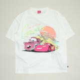 ホワイト | 親子お揃い ディズニー カーズ サーフ風Tシャツ 1465A | BABYDOLL