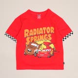 レッド | ディズニー カーズ 配色リブTシャツ 1467K | BABYDOLL
