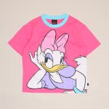 デイジー | 親子お揃い ディズニー BIGフェイスTシャツ 1483K | BABYDOLL