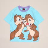 チップ＆デール | 親子お揃い ディズニー BIGフェイスTシャツ 1483K | BABYDOLL